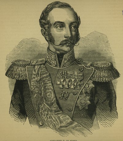 Alexander II. (1818-81) von Russland von Russian School